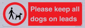 Please keep all dogs on leads